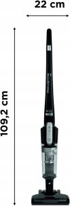 Odkurzacz pionowy Rowenta Odkurzacz pionowy czarny Rowenta RH6545 Air Force Light 0,65 l 3