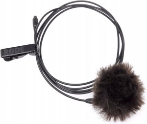 Mikrofon LensGo RDE PinMic mikrofon lavalier Jack 3,5 mm do śpiewania i wideo Czarny 2