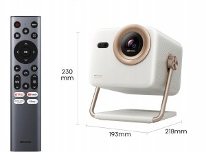 Projektor Hisense Hisense Laser M2SE Pro Projektor 4K 65 200 cali Dolby Vision Smart TV 4