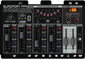 Behringer Behringer EUROPORT PPA200 Przenośny System PA 2x100W 5 Kanałów 5