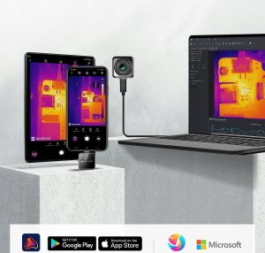 Commax HIKMICRO Mini2PlusV2 kamera termowizyjna iOS Android 256x192px 25Hz 5