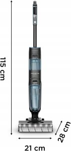 Odkurzacz pionowy Rowenta Rowenta X-Clean 5 GZ5555EE odkurzacz bezprzewodowy mokro sucho 170W 3