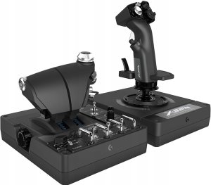 Joystick Logitech Joystick G Saitek Pro Flight Rhino do symulacji lotniczych 3