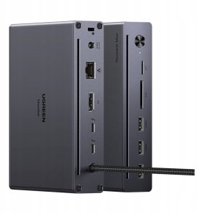 Stacja/replikator Ugreen 10w1 Thunderbolt 5 120Gb/s 11