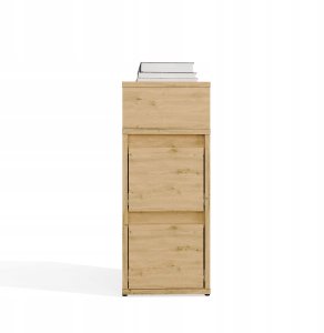 CMK Meble Szafka Nocna YORK Stolik Nocny Półka 2 Szuflady Do Sypialni Dąb Artisan 5