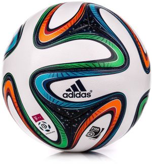 Adidas Piłka nożna Brazuca T-Mobile Ekstraklasa Official Match Ball 5 Brazylia 2014 Adidas uniw - 4054709182228 4