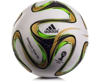 Adidas Piłka nożna World Cup 2014 Brazuca Final Rio Official Match Ball 5 Adidas uniw - 4054069665034 4