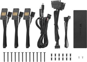 Wentylator Thermaltake TS120 EX RGB Czarny 3-pack + hub (CL-F206-PL12SW-A) 6