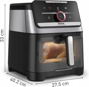 Frytkownica beztłuszczowa Wartmann Tefal Easy Fry Silence Frytkownica Beztłuszczowa 7L Smart Assist czarna 3