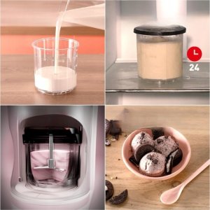 Maszynka do lodów WMF Tefal Dolci Maszyna do Lodów Sorbetów 10 Programów 3 pojemniki 2