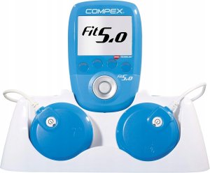 Compex Compex Fit 5.0 Bezprzewodowy Elektrostymulator Mięśni EMS 2 Moduły Blue 2