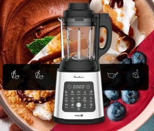 Robot kuchenny Moulinex Moulinex LM83SD Blender 1400W Gotowanie 10 programów 2L +300 przepisów 3