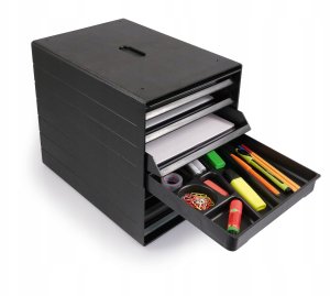 Durable Skuffekabinet IDEALBOX+ Blue Angel* 7 skuffer Antrasit 2