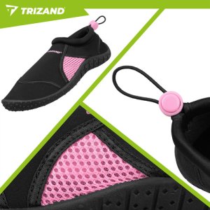 Trizand Buty do wody czarno-rowe- rozmiar 38 5mm Trizand 12