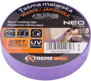 Neo Taśma malarska washi delikatna 24mm x 50m 2