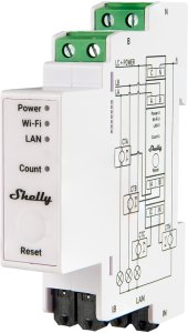 Shelly 3-kierunkowy miernik zużycia energii elektrycznej PRO 3EM 120A WiFi/Bluetooth/Matter 2