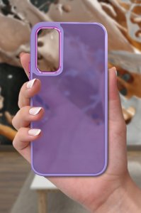 krainaGSM Etui Do Samsung Galaxy A14|A14 5G Matowe Silicone Case Satynowe + Szkło 9H 6