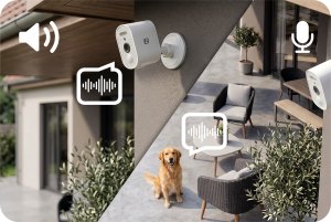 Kamera IP Zintronic Zewnętrzna Kamera Bateryjna 4G LTE 3MPx Zintronic IKM4G310BAV1 7