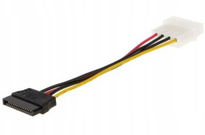 Delock Kabel adapter zasilający Molex 4Pin do Sata 15 Pin 17 cm 4