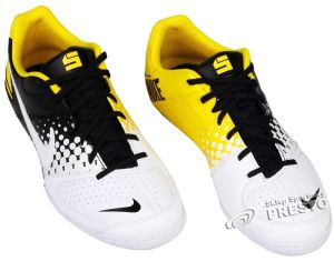 Nike Buty halowe Elastico 5 czarno-żółto-białe r. 45 7