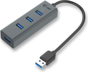 HUB USB I-TEC 4x USB-A 3.0 (U3HUBMETAL403) 1