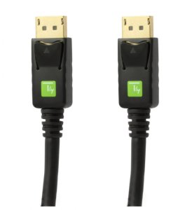 Kabel Techly DisplayPort - DisplayPort 10m czarny (026647) 2