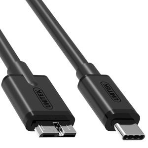 Kabel USB Unitek USB-C - microUSB 1 m Czarny (Y-C475BK) 3