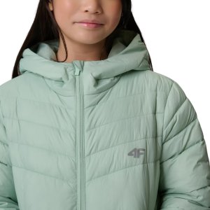 Eevi Kurtka dla dziewczynki 4F F0739 miętowa 4FJWSS26TDJAF0739 47S 128cm 5