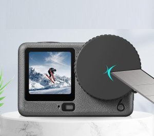 Puluz Dekielek Silikonowy Osłona Zaślepka Na Obiektyw Do Kamery Dji Osmo Action 6 / Pu1075b 3