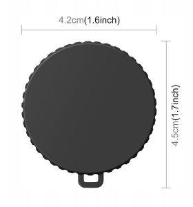 Puluz Dekielek Silikonowy Osłona Zaślepka Na Obiektyw Do Kamery Dji Osmo Action 6 / Pu1075b 7