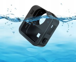 Puluz Zestaw 3w1 Etui Pokrowiec Futerał + Osłona Dekielek + Pasek Do Gopro Max 2 / Max2 / Pu1099b 7