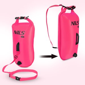 Avenli NILS NC1772 Dmuchana bojka do pływania 28 L Różowa 5