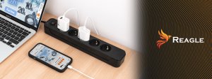 Plastrol Przedłużacz listwa zasilająca sieciowa 3M 5 gniazd 230V rozgałęźnik 2