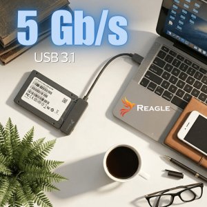 Stacja dokująca Qoltec Adapter SATA USB SSD HDD 2,5" 2w1 USB-C 3.1 5Gb/s REAGLE PRZEJŚCIÓWKA DO DYSKU KABEL NA DYSK 6