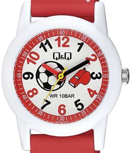 QQ Zegarek dla dzieci QQ V22A-010V czerwony pasek 4