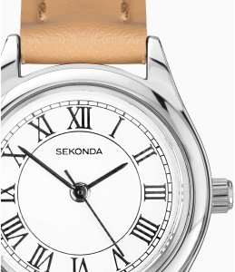 Zegarek Sekonda Zegarek damski Sekonda 40731 brązowy 5
