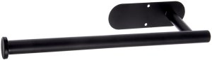 Staples Wieszak na ręcznik papierowy czarny loft metalowy na taśmę 3M (Ori_532150) 3