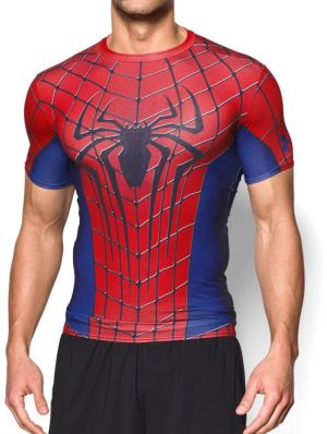 Under Armour Koszulka męska Alter Ego Transform Yourself Under Armour Spider-Man Red/Blue XXL - 2000091021759 1