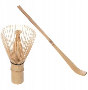 Moya Matcha Zestaw do Matchy Matcha Ceremonia 4 el Miska Miotełka Bambus 4