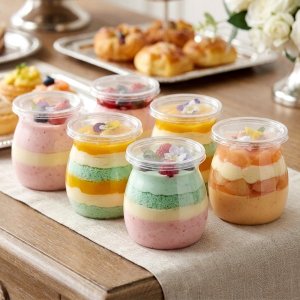 Orion Pucharki z Pokrywkami 160ml Zestaw 6 szt. do Monoporcji i Deserów 3