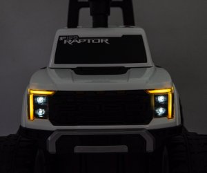 Milly Mally Milly Mally Pojazd na akumulator Ford F-150 Raptor White EDUKAMP 14