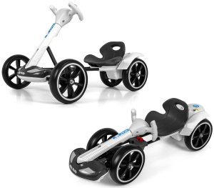 Milly Mally Milly Mally Pojazd na akumulator Gokart Bolt White EDUKAMP 7