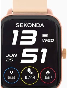 Smartwatch Sekonda Smartwatch męski Sekonda 30290 beżowy pasek 5