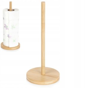 Staples Stojak na ręcznik papierowy bambusowy 29,5 cm 2
