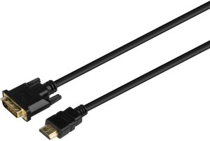 Kabel Savio HDMI - DVI-D 1.8m czarny (85444290) 3