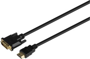 Kabel Savio HDMI - DVI-D 1.8m czarny (85444290) 4