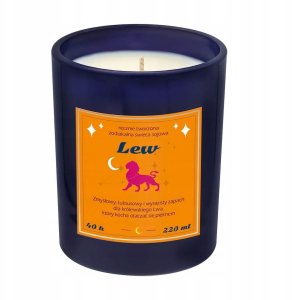 Cup&You Zestaw prezentowy LEW herbata i świeczka zapachowa dla osoby ze znakiem zodiaku lwa - prezent upominek dla kobiety faceta mamy taty babci dziadka 5