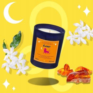 Cup&You Zestaw prezentowy LEW herbata i świeczka zapachowa dla osoby ze znakiem zodiaku lwa - prezent upominek dla kobiety faceta mamy taty babci dziadka 8