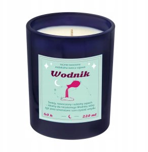 Cup&You Zestaw prezentowy WODNIK herbata i świeczka zapachowa dla osoby ze znakiem zodiaku wodnika - prezent upominek dla kobiety faceta mamy taty babci dziadka 5