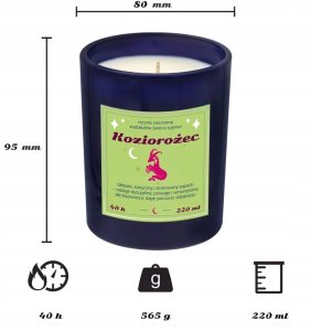 Cup&You Zestaw prezentowy KOZIOROŻEC herbata i świeczka zapachowa dla osoby ze znakiem zodiaku koziorożca - prezent upominek dla kobiety faceta mamy taty babci dziadka 6